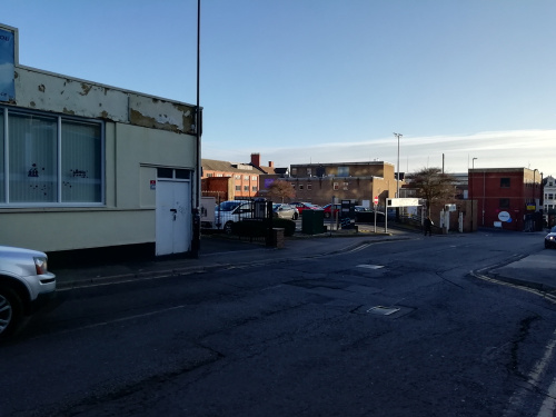Approach to Meeting House down Wellington St